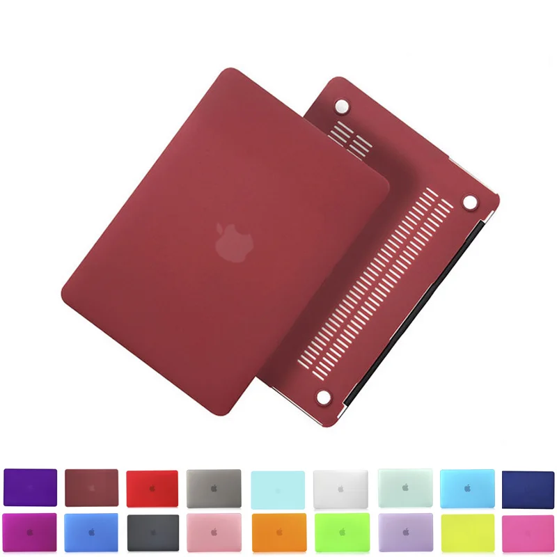 Матовый чехол для ноутбука Macbook Air Pro retina 11 12 13 15 дюймов модель A1706 A1707 A1708 A1932 A1989