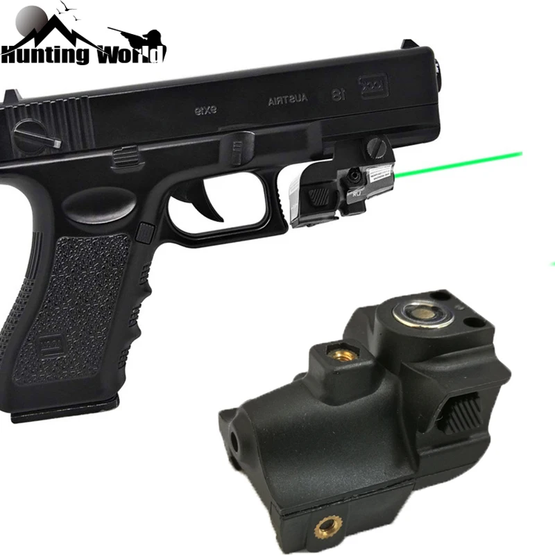 Тактический Универсальный компактный лазерный прицел в зеленую точку с