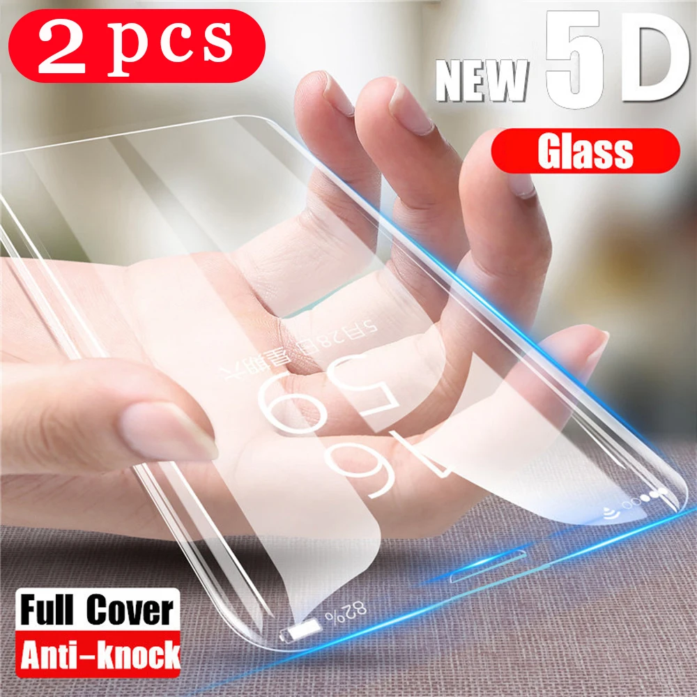 

2Pcs for samsung Galaxy S10 S10e S9 S8 plus tempered on glass smartphone S5 S6 S7 edge phone screen protector protective film