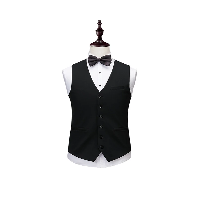 Мужской двубортный костюм со штанами приталенный Свадебный для мужчин чистый