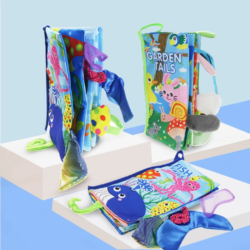 2 вида Детская Мягкая Книга с животными | Игрушки и хобби