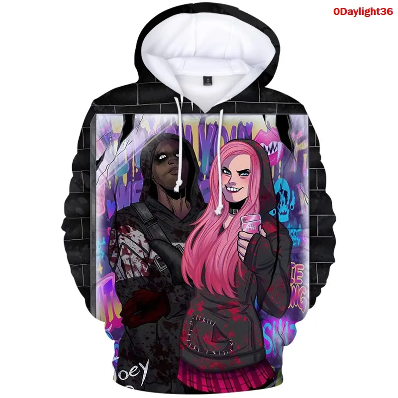 

2020 Fashion 3d Hoodie Dead By Daylight Printed Men Boys Sweatshirt Autumn Winter New Hoodies Dead By Daylight Women Unisex Coat