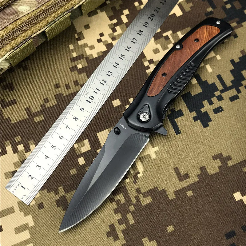 OEM SOG-DA315 складной Ножи чрезвычайных EDC инструменты 440 черный Титан Сталь лезвия