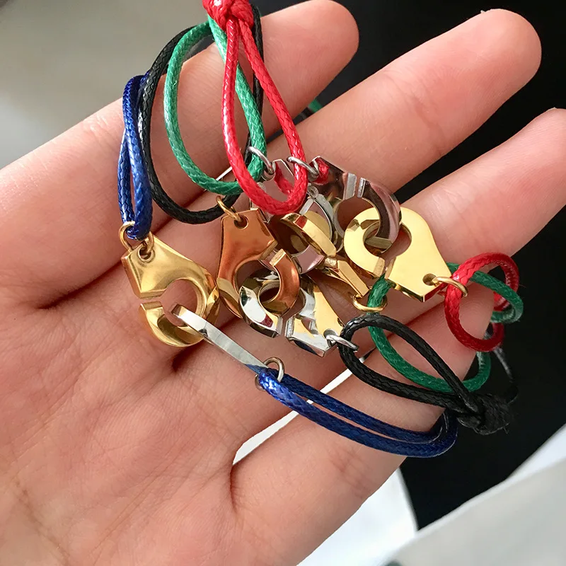 

J.hangke femme homm Lovers eacier inoxydable bijoux bracelets Famous Brand Jewelry 925 Silver Gold Handcuff Bracelet