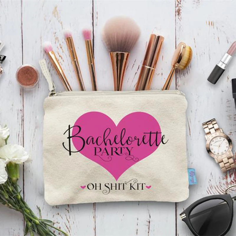 Косметичка для девичника подружки невесты или невесты|Украшения своими руками