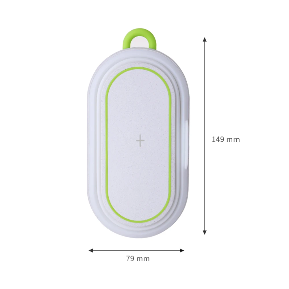 

Wireless Charging Stand Night Lamp 5000mah Power Bank Wireless Outdoor Sports Qi Portable Wireless Charger For iPhone Samsuny