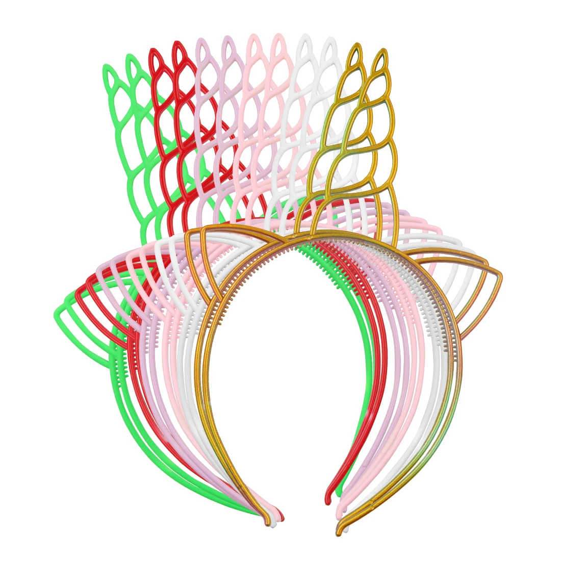 XIMA 6 шт./лот для девочек вечерние гель лак оголовье прекрасные и сердечком повязка