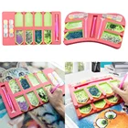 Лоток для алмазной живописи сделай сам, лоток для хранения бусин и страз, органайзер для дрели и глины, 1 комплект