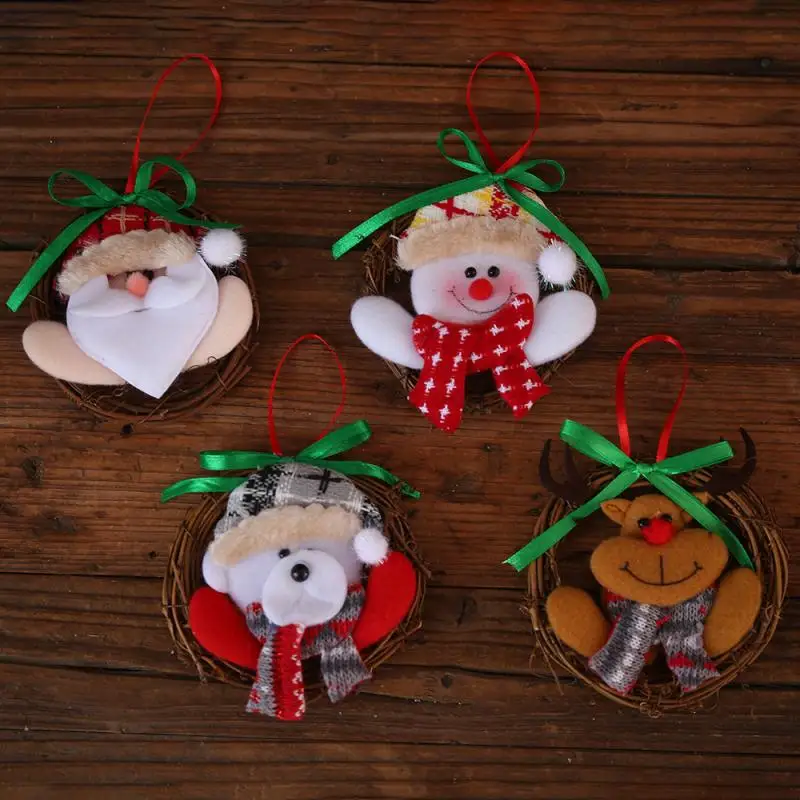 Подвесные украшения 1 шт. раньше Лось/Снеговик/дерево/Рождественский подарок