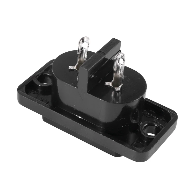 Черный 2 Pin IEC320 C8 с винтовым креплением фоторозетка переменного тока 250 в А 12 шт. |