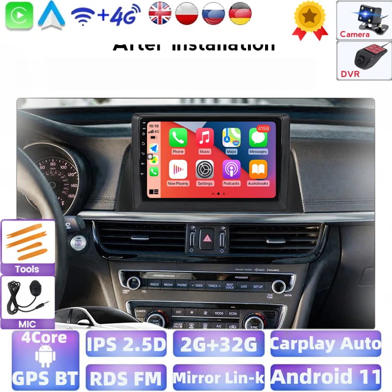 Автомобильный мультимедийный плеер на Android автомагнитола 2 Din с GPS-навигацией для