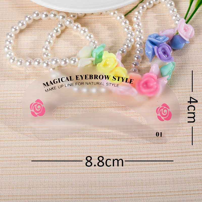 24 х стилях Уход за лошадьми набор трафаретов для бровей инструменты макияжа