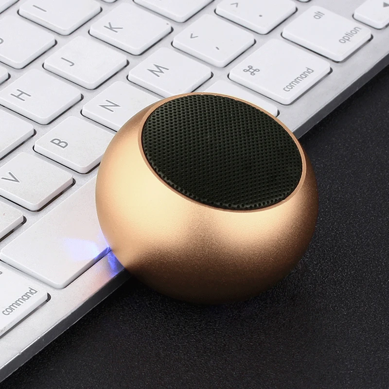 Портативная Bluetooth Колонка Aimitek BM3D Mini TWS беспроводная стерео колонка с сабвуфером