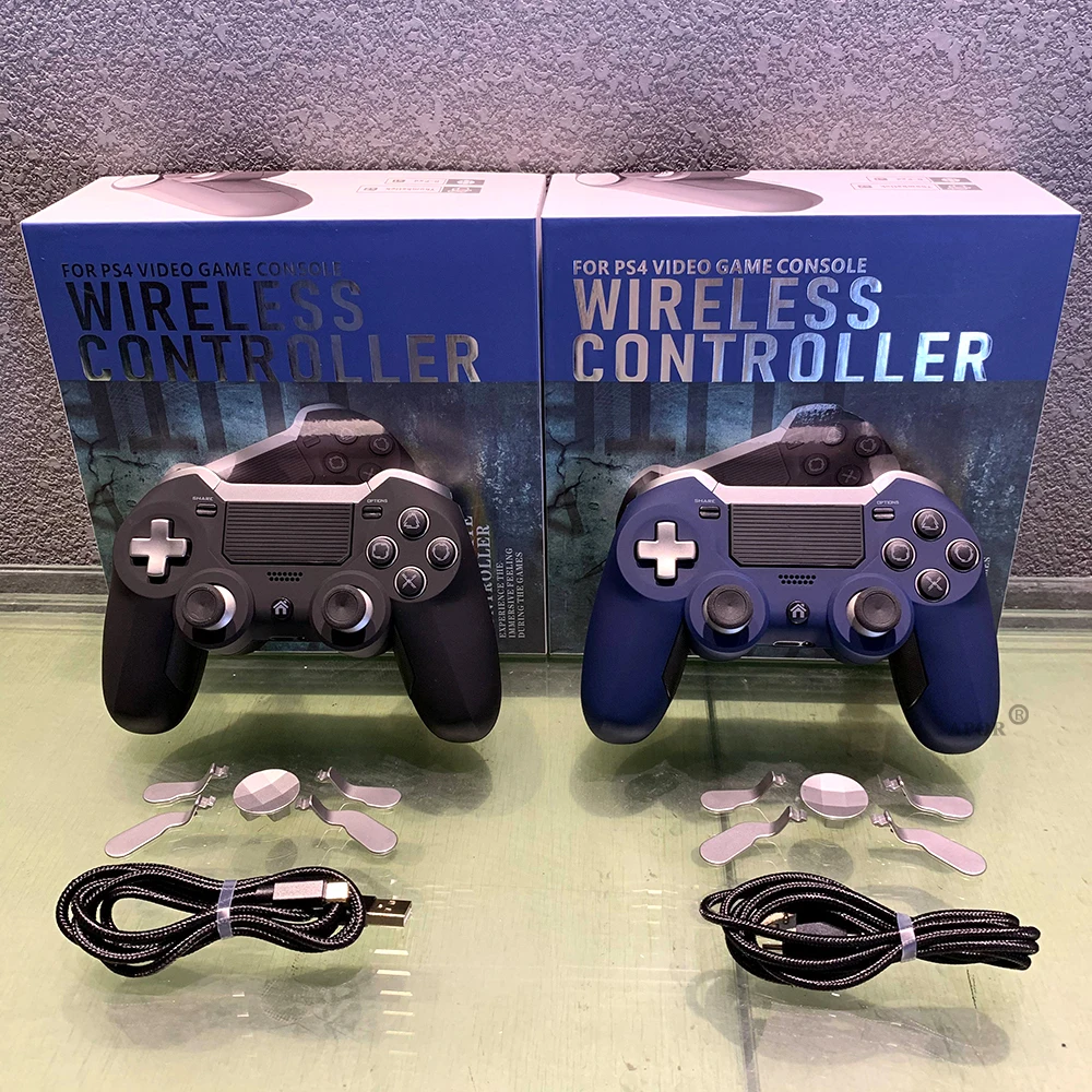 Дропшиппинг Беспроводной Bluetooth игровой контроллер для PS4 Dual Shock Вибрационный