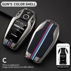 Чехол для автомобильного светодиодный ча из цинкового сплава, чехол со светодиодным дисплеем для BMW 5, 7 серии, G11, G12, G30, G31, G32, i8, I12, I15, G01, X3, G02, X4, G05, X5, G07, X7