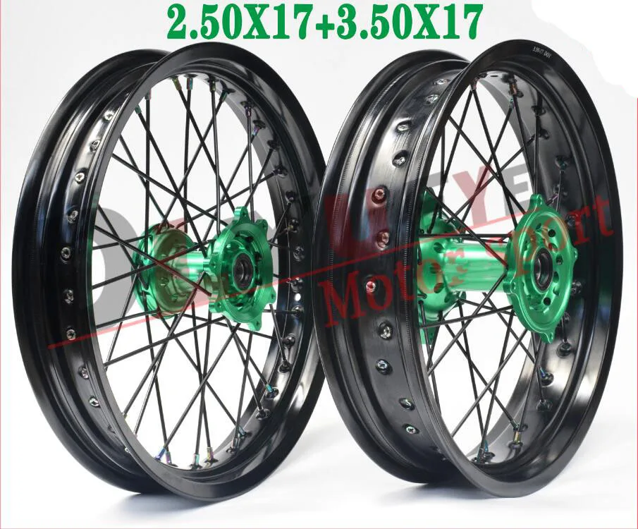 2 5x17 3 CNC алюминиевый сплав KAYO T4/T6/K6 BOSUER ESB M2/M4/M6 мотоциклетный внедорожный велосипед