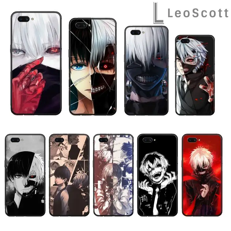 

Tokyo Ghoul Trendy Anime Comics Horror Phone Case For OPPO R9 R11 R15 R17 RENO Realme S PLUS Normal 2z 3 5 C2 pro