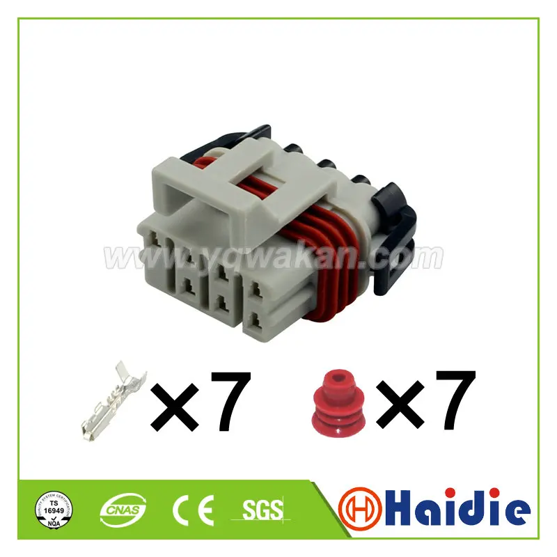 

2 комплекта 7pin автомобильный пластиковый корпус вилка проводка электрический пластиковый гнездовой разъем 12047938