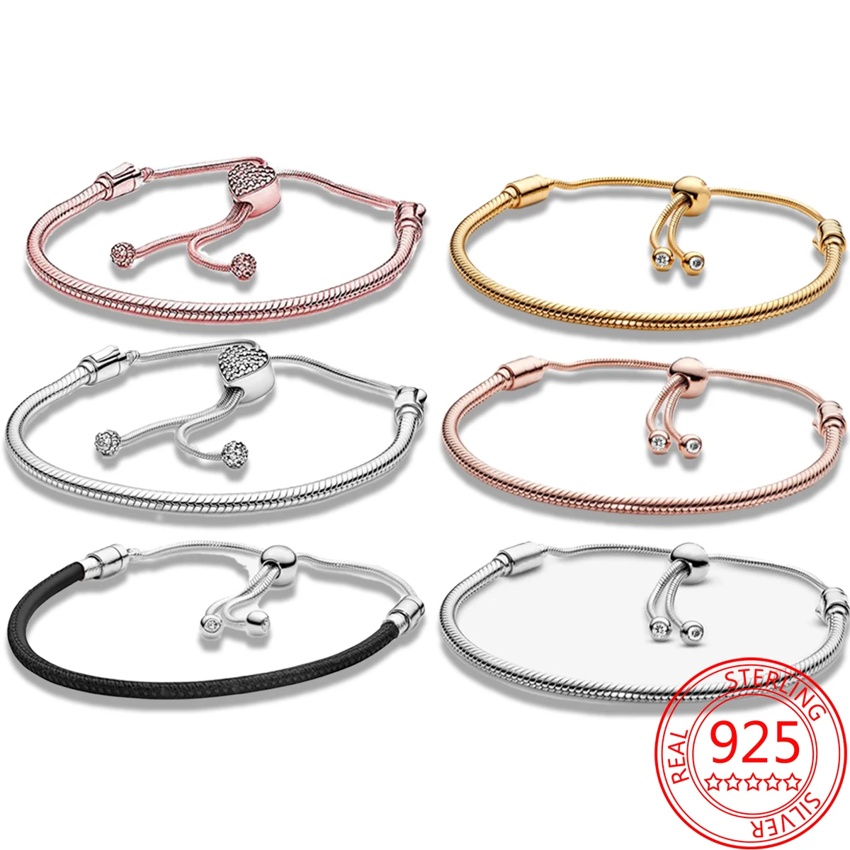 Новое поступление цепочка змеиная из стерлингового серебра 925 пробы с застежкой