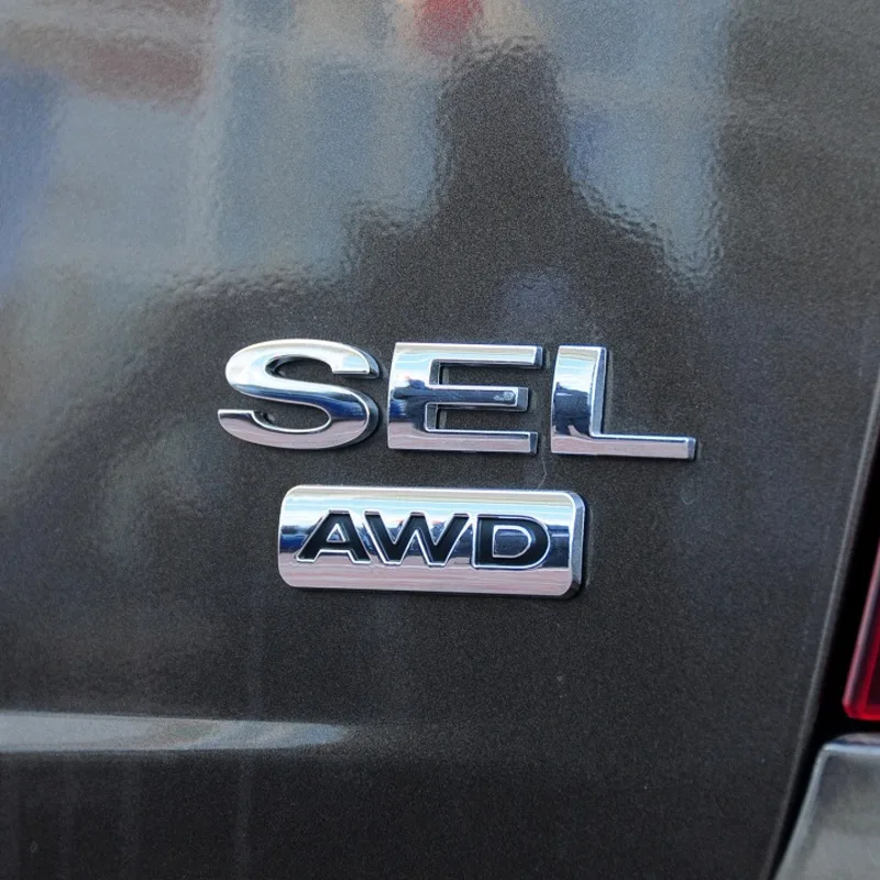 Прямая поставка для Ford EDGE SEL LIMITED ECOBOOST эмблема AWD логотип заднего багажника