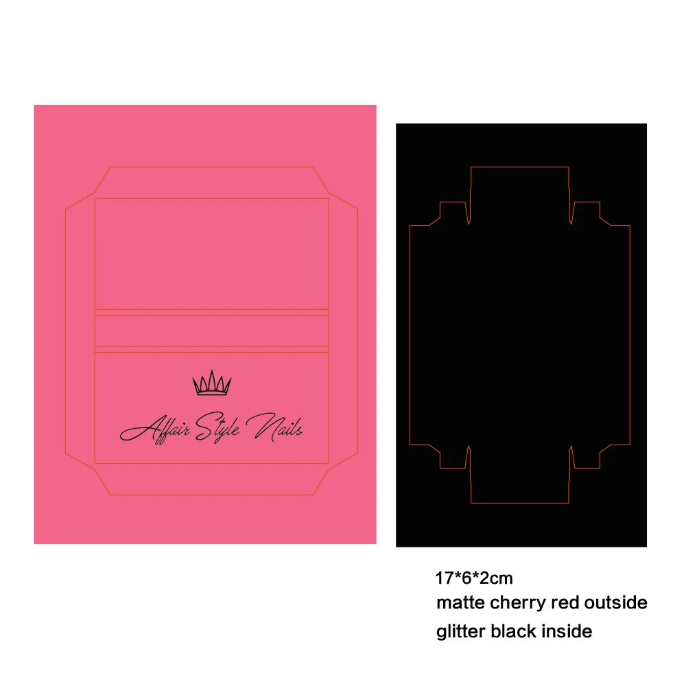 Оптовая продажа 100 шт. упаковка для накладных ресниц книга индивидуальный