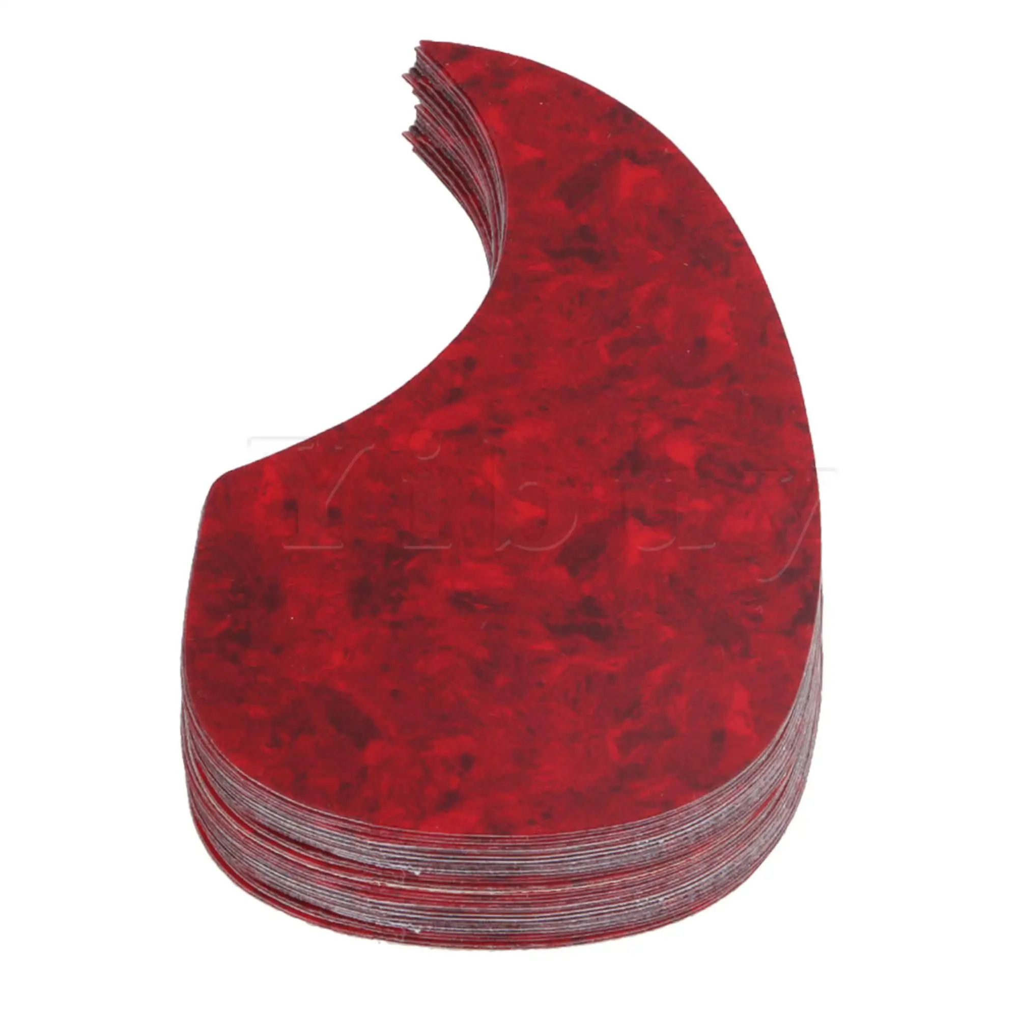 

Yibuy 20PCS Acoustic Guitar Pickguard Pick Guards Scratch Plate Self Adhesive Red