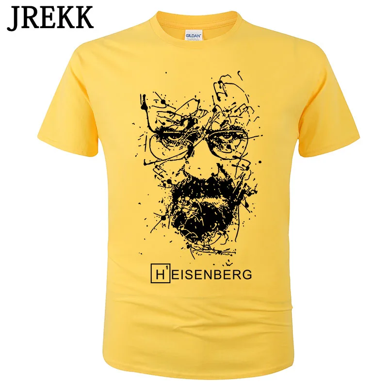 Хлопок Breaking Bad футболка для мужчин забавная Повседневная Т с короткими рукавами