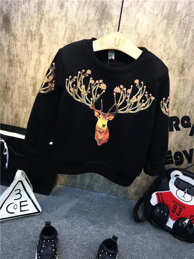 Children's Clothes Suit Spring and Autumn Boys Long-sleeved O-neck 2-7 Years Old Baby Vest T-Shirt Pants Sets |