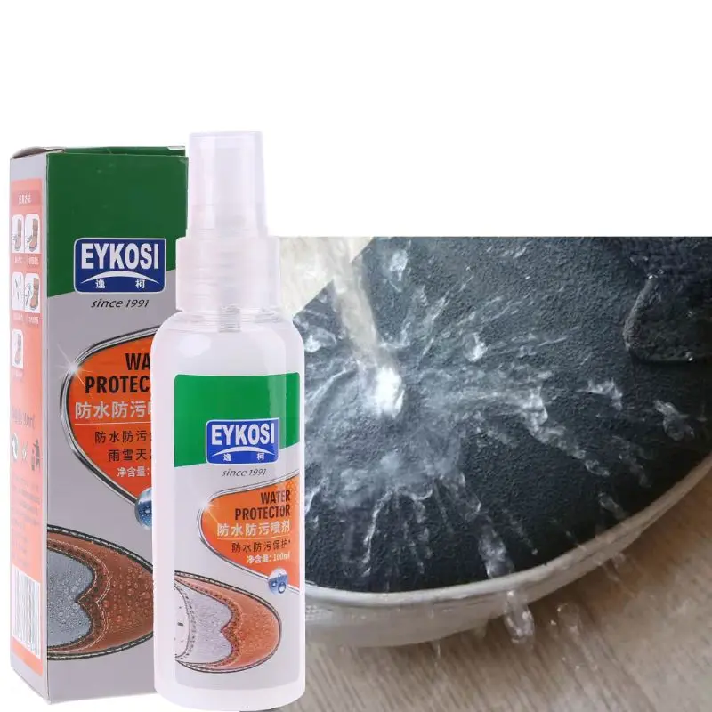 

100ml Nano Dry Hydrophobic Coating Shoes Waterproof Agent Spray Snow Boots Water Protector Footwear Water Repellent M10 21