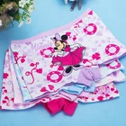4 шт., Детские хлопковые трусы с принтом Микки и Минни