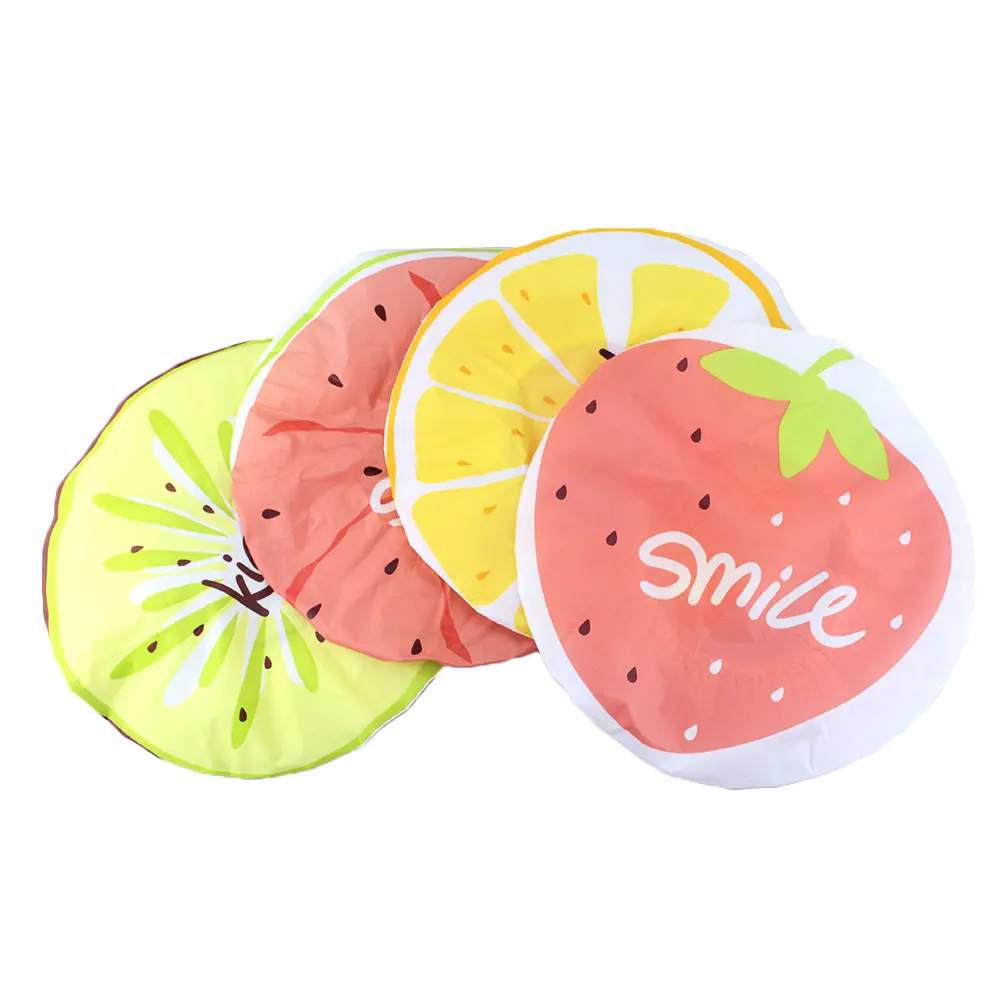 1 шт. симпатичная шапочка для душа с фруктами мультяшная Женская кухонная