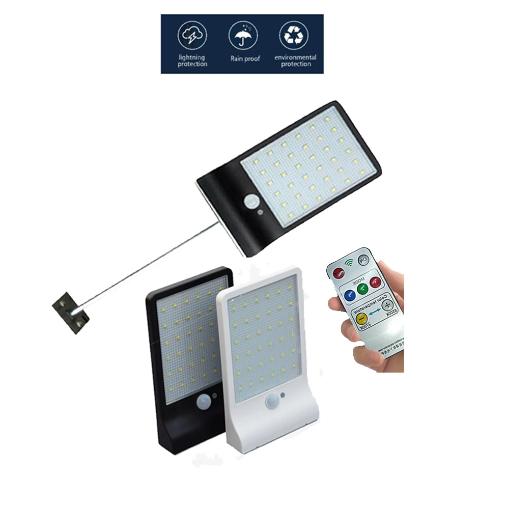 Датчик движения PIR на солнечной батарее уличный светильник наружный садовый