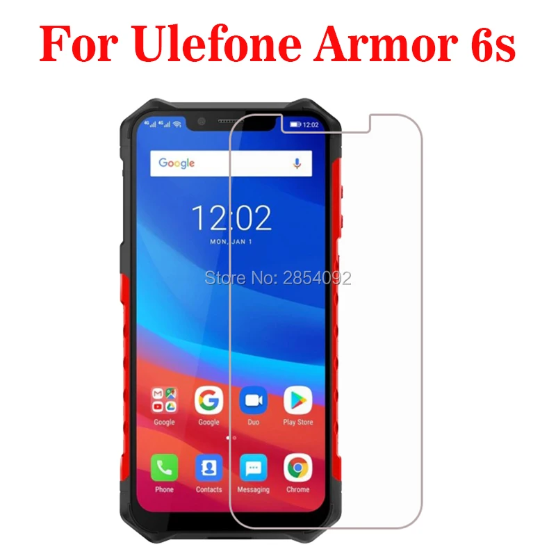 Защитная пленка для Ulefone 6S из закаленного стекла 9 H Взрывозащищенная защитная ЖК