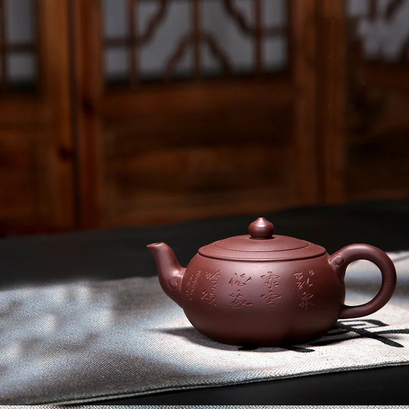 

Tea Pot Ceramic Chinese Teapots Handmade Kung Fu Set Zisha Tea Kettle High Quality