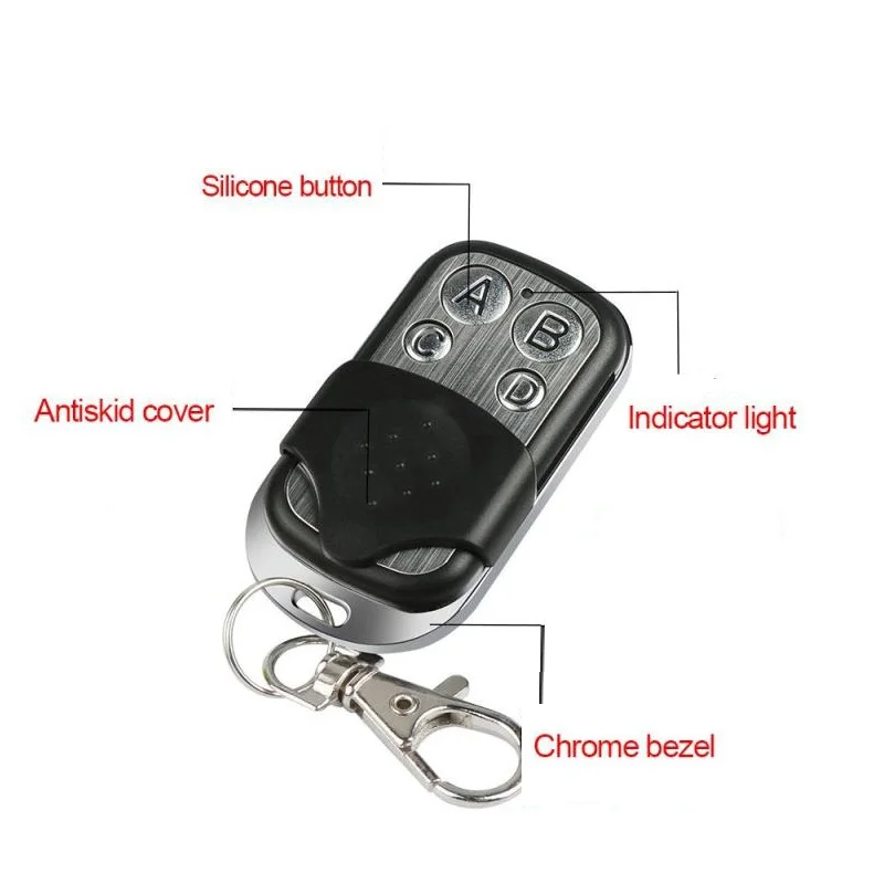 

433MHz Universal Wireless Remote Control Switch AC220V 1 Channel Relay Receiver Module and 433 Mhz Remotes for Garage and Gate