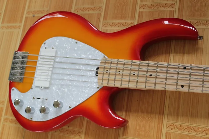 Оптовая продажа гитара новинка 5 струн музыкальная электрическая бас-гитара в