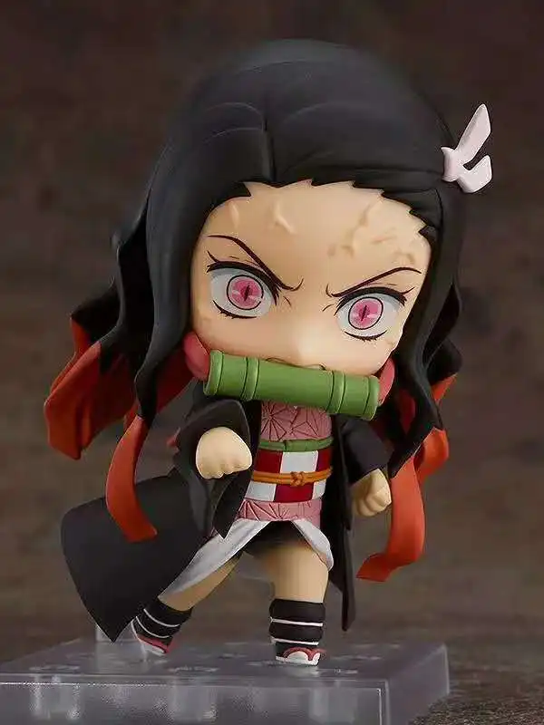 Экшн-фигурка Kamado Tanjirou Demon Slayer Kimetsu no Yaiba Nezuko кукла подарок на Рождество в коробке 10