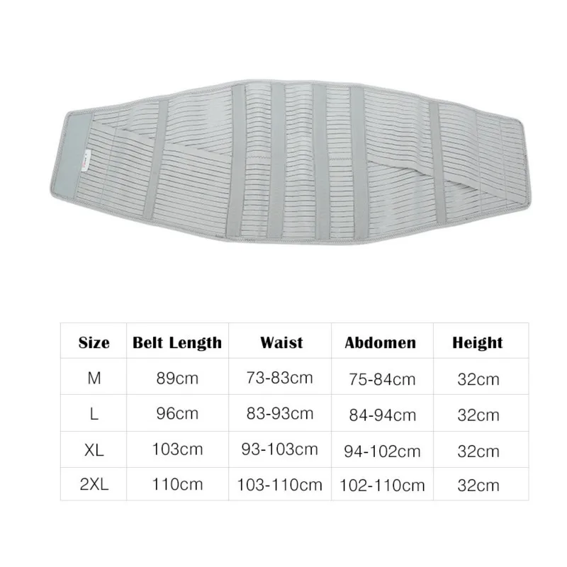 

Steel Plate Lumbar Support Belt Lumbar Muscle Strain Lumbar Disc Protrusion Widened and Lengthened Lumbar Support Health Care