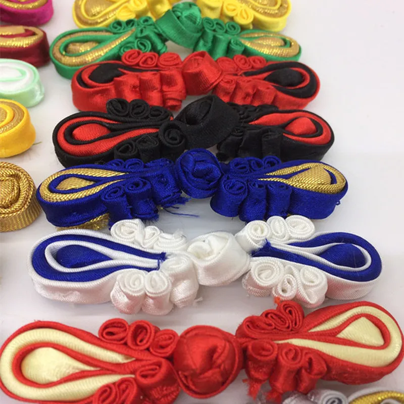 5 звёзд китайские пуговицы застежка с узлом шесть оборотов лютовая форма Ручное