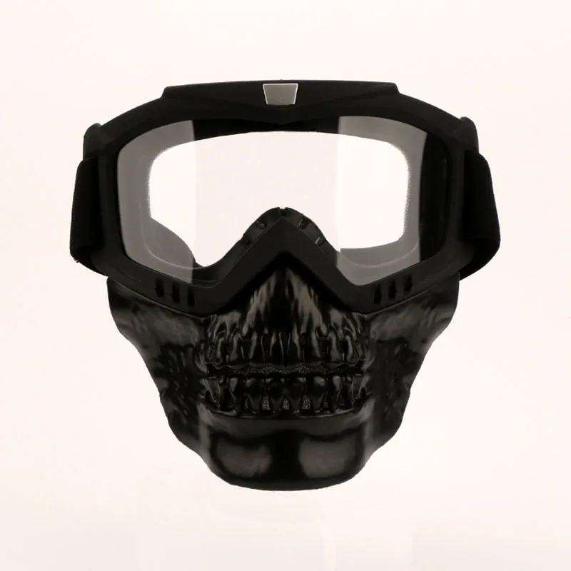 

Safety Goggles Skull Face Mask Windproof Dustproof Removable Eyewear Mask Sport Bicycle Motorcycle Riding Tactical Goggles Masks