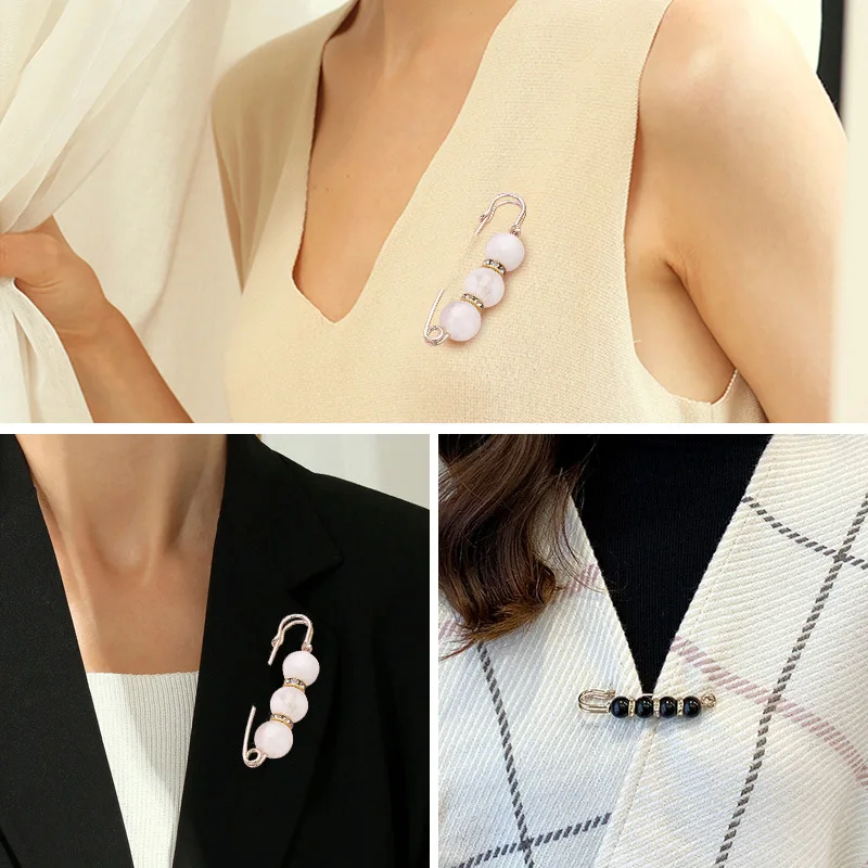 Брошь с жемчугом регулируемая 3 шт./лот | Украшения и аксессуары