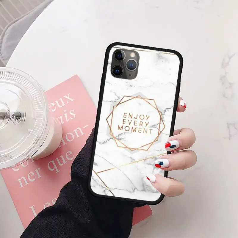 

Rose gold marble Phone Case for iPhone 11 12 mini pro XS MAX 8 7 6 6S Plus X 5S SE 2020 XR