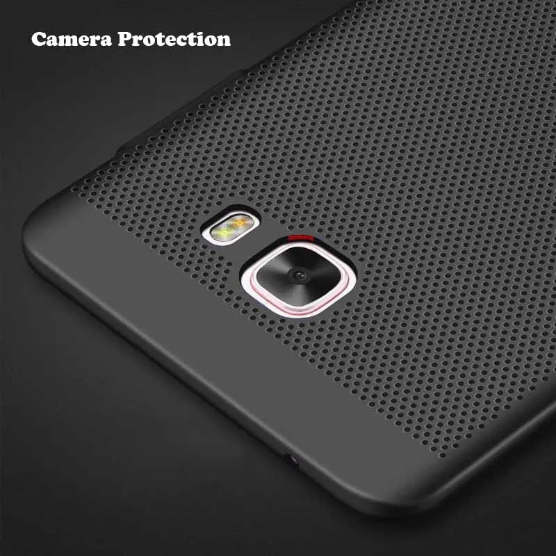 Heat dissipation COOL PC Case For Samsung Galaxy C5 C7 C9 Pro J5 J7 Grand prime pro S9 S8 S7 edge Note 9 8 A8 A6 Plus 2018 Cover |