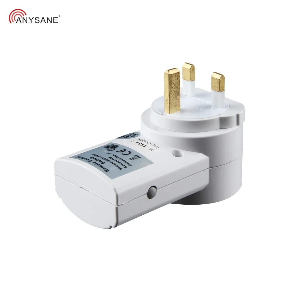 Remote control controller UK socket outlet plug 433mhz rf 16A Wirelss power Compatble Rm pro for indoor home automation | Электроника