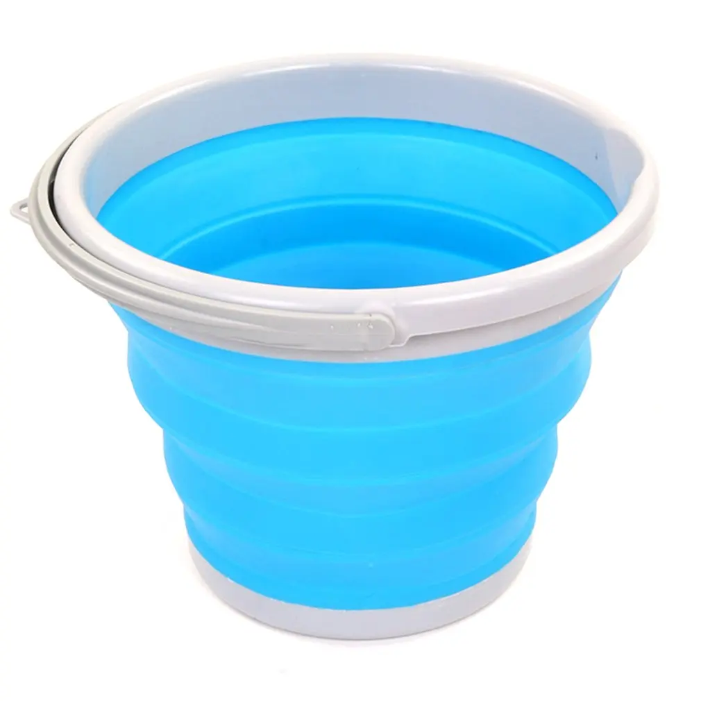 

Folding Water Bucket Cleaning Collapsible Storage Bucket Mop Washbasin Applicable Plastic Foldable Fishing Outdoor Camping Tub