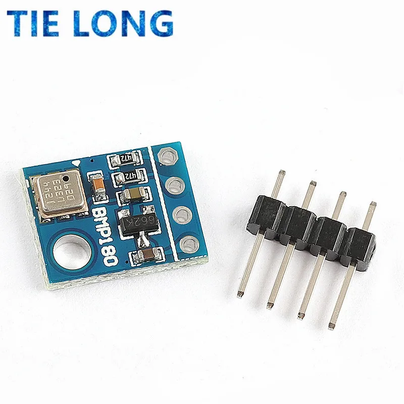 TIELONG GY-68 BMP180 GY68 Цифровой барометрический датчик давления платы модуля совместимый с BMP085 для Arduino включен.