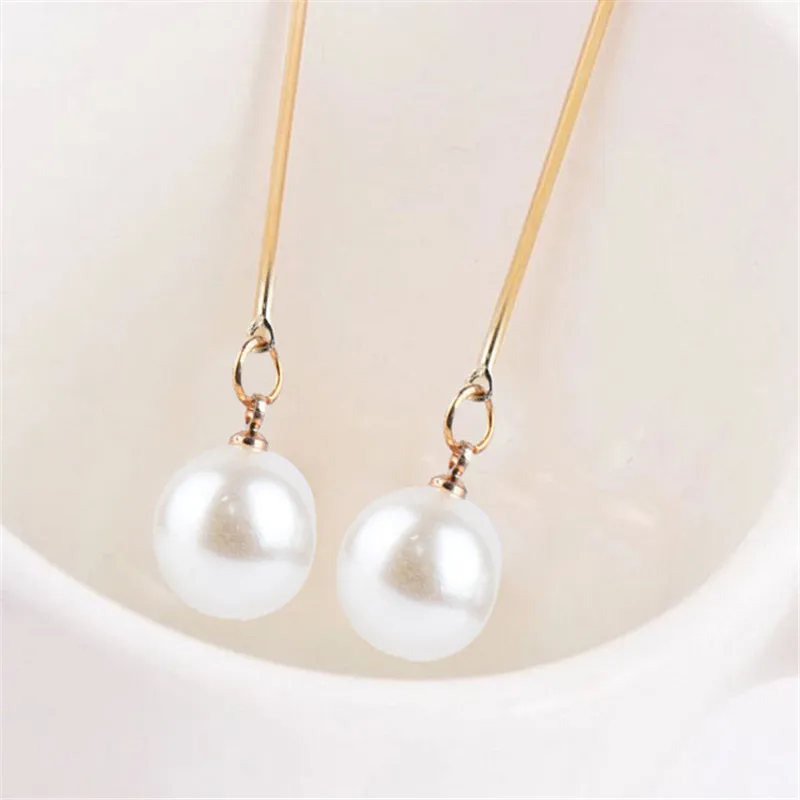 Оптовая продажа высокое качество новинка 2017 имитация жемчуга серьги ювелирные