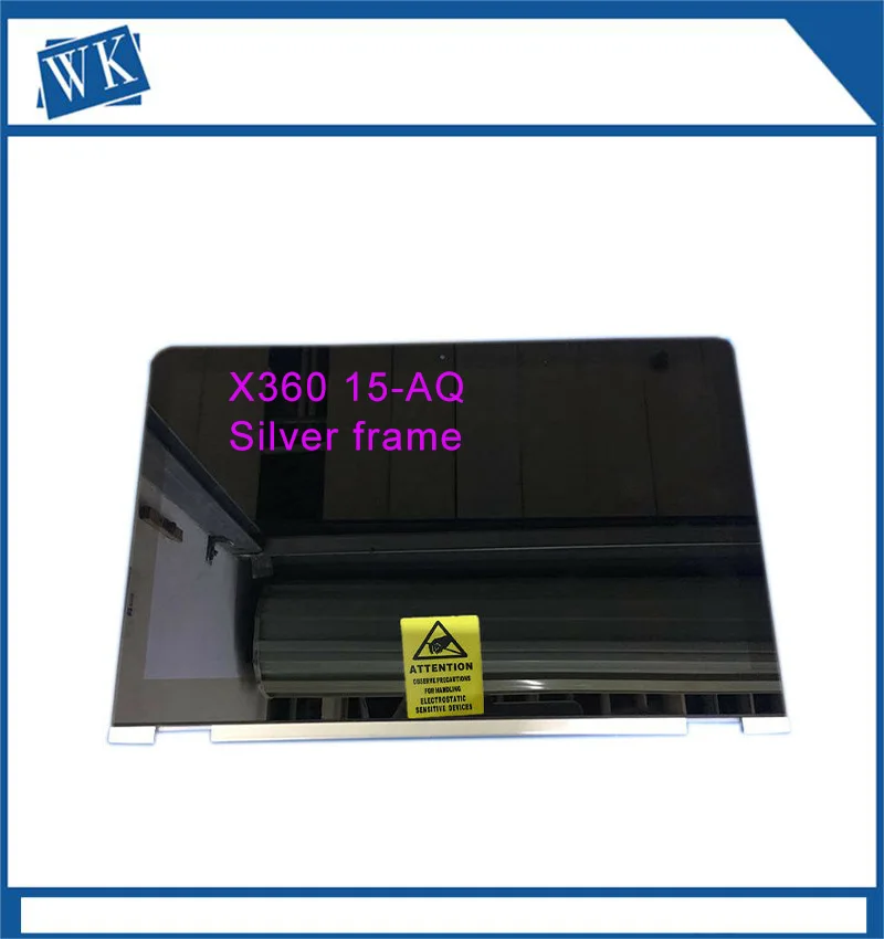 15 6 touch screen digitizer lcd display with bezel for hp envy x360 15 aq100na free global shipping