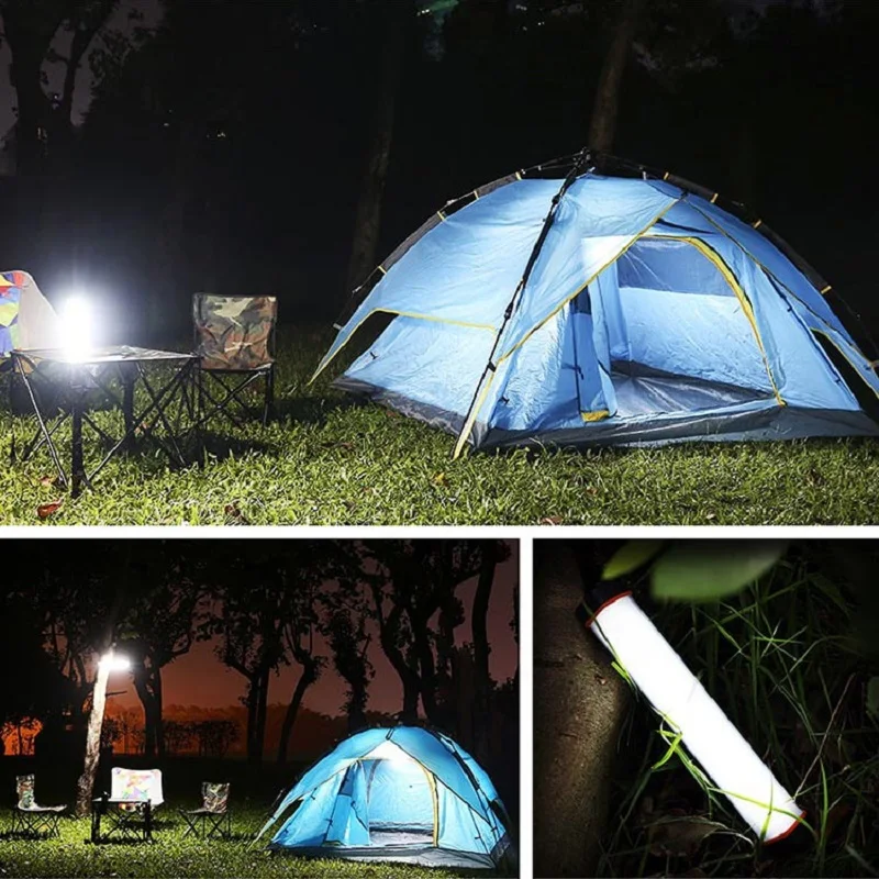 

Waterproof Powerbank Mosquito Camping Light USB Rechargeable Portable Bivvy Lite Stick Strong Magnetic LED Flashlight Torches