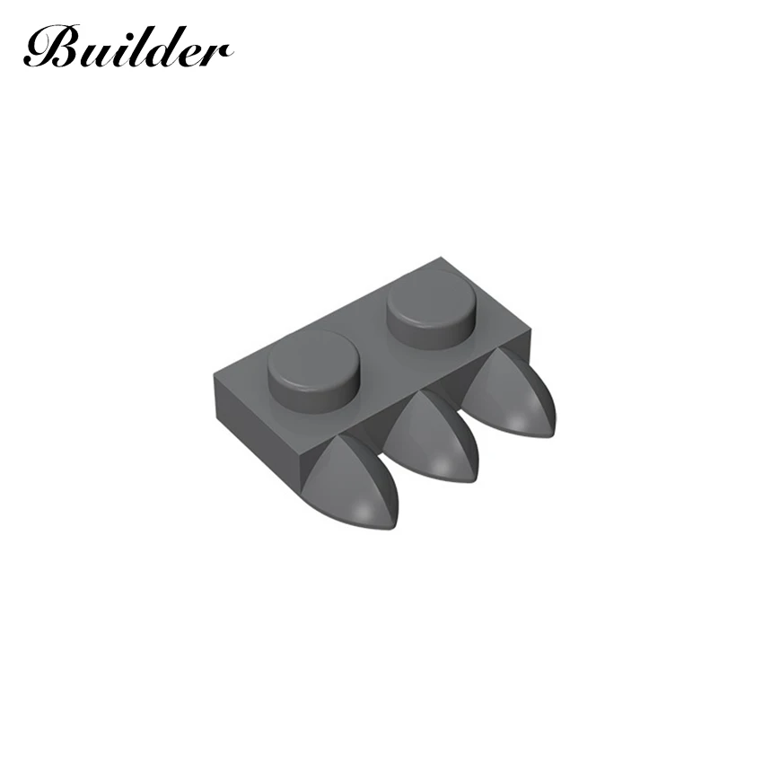 

Строительные блоки Little Builder 15208, детали 2x1, односторонние с 3 наклонными пластинами, 10 шт., MOC, совместимы с игрушками бренда